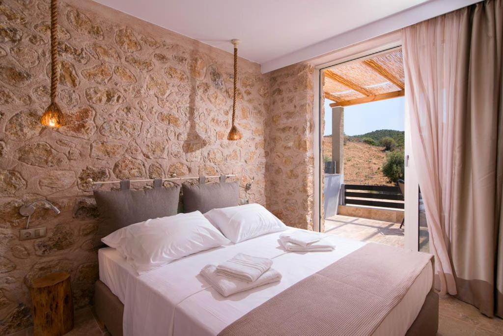 Mare Pedra Villas Skála Marión Exteriör bild