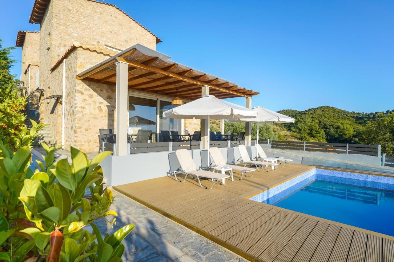 Mare Pedra Villas Skála Marión Exteriör bild