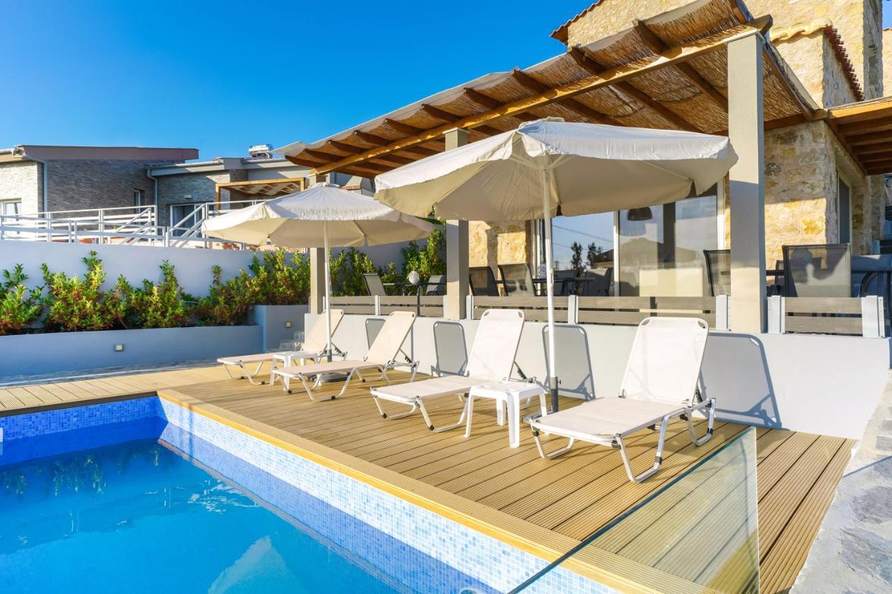 Mare Pedra Villas Skála Marión Exteriör bild