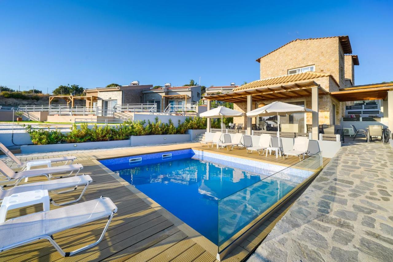 Mare Pedra Villas Skála Marión Exteriör bild